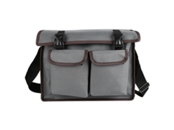 Bolsa De Ferramentas De Ombro Para Eletricistas Yileqi De Tela Oxford Multifuncional Cinza