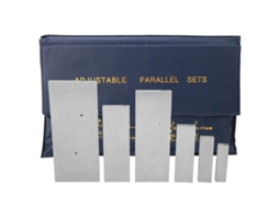 Conjunto De 6 Blocos Paralelos Ajustáveis De Aço, Intervalo De Ajuste De 3/8 A 2-1/4 Polegadas Para Medidas Precisas