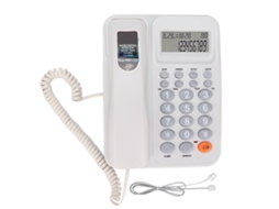 Telefone Fixo com Fio, Identificador EOOCOO