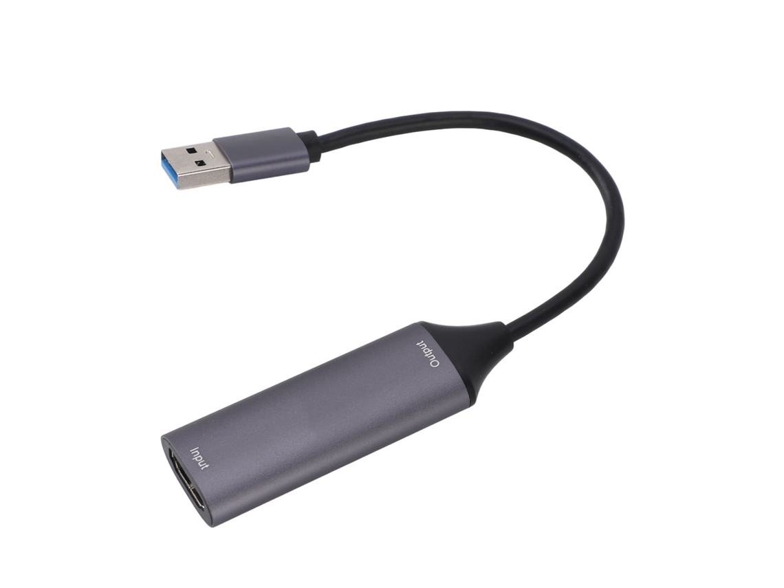 Cartão de Captura Mali 4k Hd com Interface Usb3.0 para Obs e Jogos