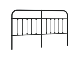 Headboard, Headboards Vidaxl Preto Aço (180 Cm)