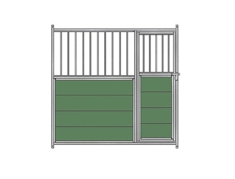 Panel Frontal Mixto para Perrera Galvanizada GÓMEZ Y CRESPO