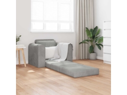 Vidaxl Sofá-cama Cinzento-claro 98 X 71 X 83 Cm Veludo
