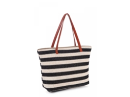 Bolsa de palha AQUAFORGE, praia, artesanal, grande