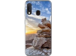 Capa Samsung Galaxy A20e 5.8" TUMUNDOSMARTPHONE Sunset Multicor