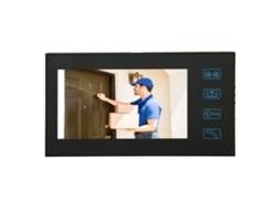 Sistema Interfone Porta com Câmera 7 Polegadas 1000tvl Visão Noturna Uk Plug