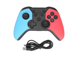 Controle de Jogo Modo Duplo Bluetooth e com fio EOOCOO para Ns Mobile Pc com vibração