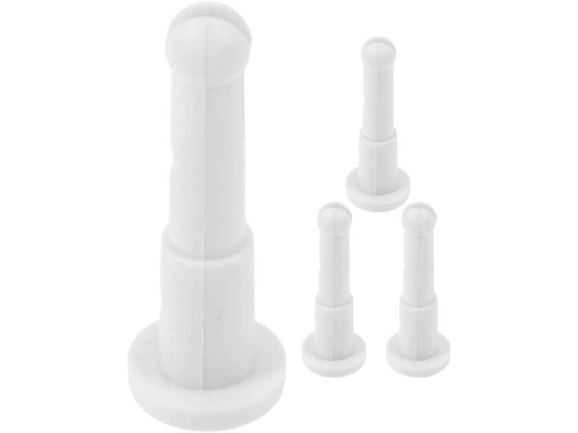 Conjunto De 4 Pinos Plástico Para Fixação Queixo Em Optometria, Acessórios Portáteis E Design Versátil Para Equipamentos