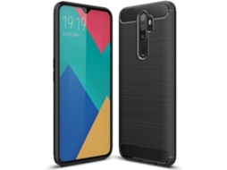 Capa Oppo A5 2020 HFS HOUSE Carbone Preto