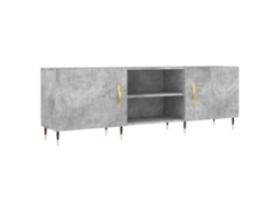 Móvel de Tv Derivados de Madeira Cinza Cimento MAISON EXCLUSIVE (150x30x50 cm)