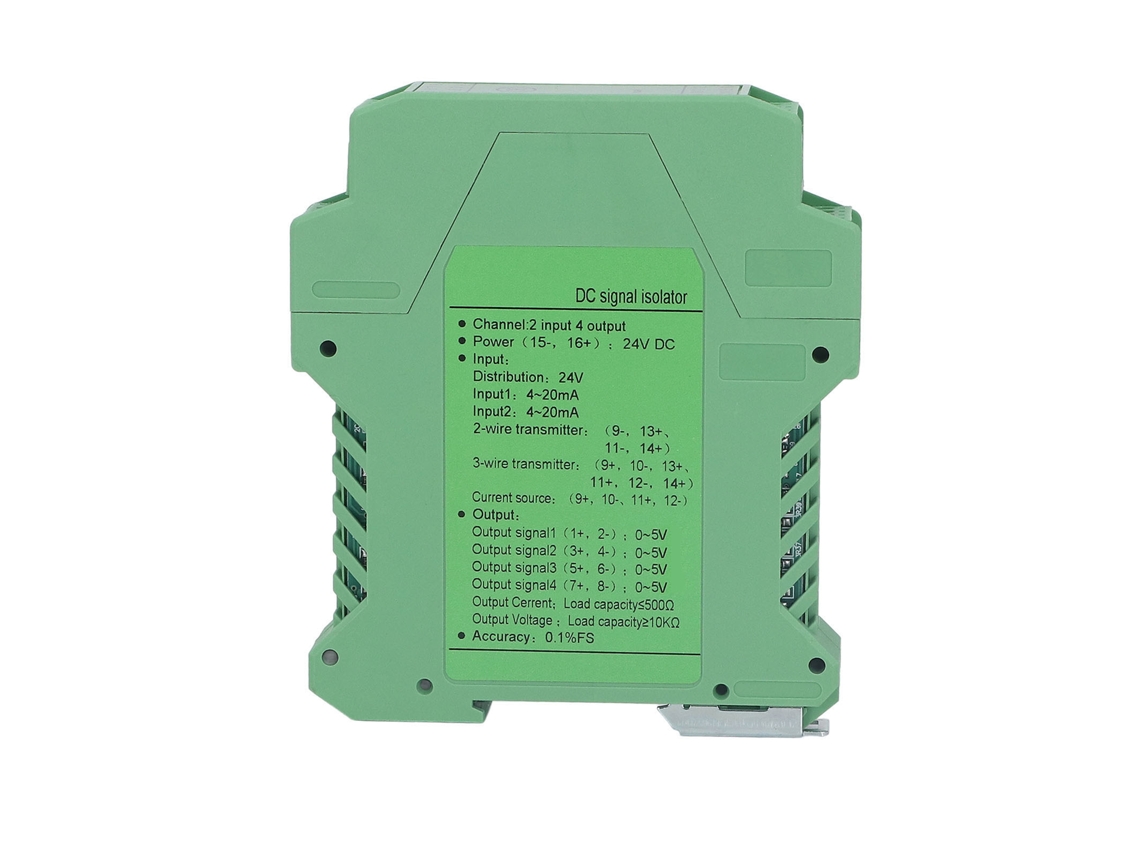 Laxiscreed Isolador De Sinal Dc 24v Com 2 Entradas E 4 Saídas Para Plc