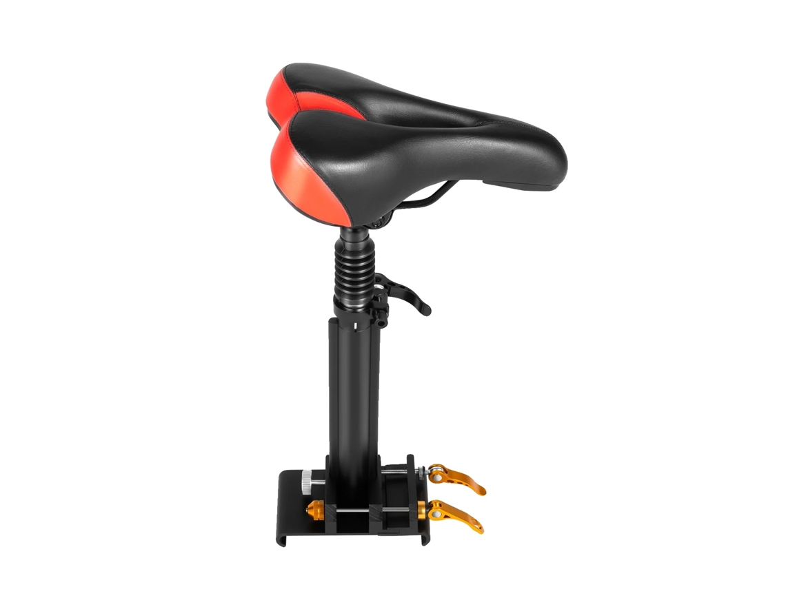 Assento De Veículo Pessoal Elétrico, Altura Ajustável, Design Confortável, Preto Vermelho