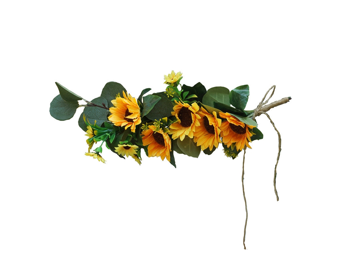 Decoração Floral de Casamento Estilo Europeu Girassol