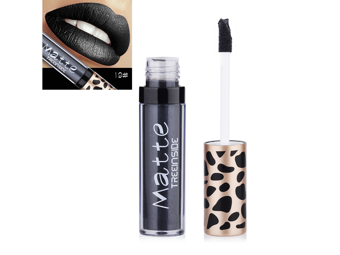 Treeinside Labial Líquido Mate Metálico Brillo Waterproof Largo Duración Maquillaje Labios 19
