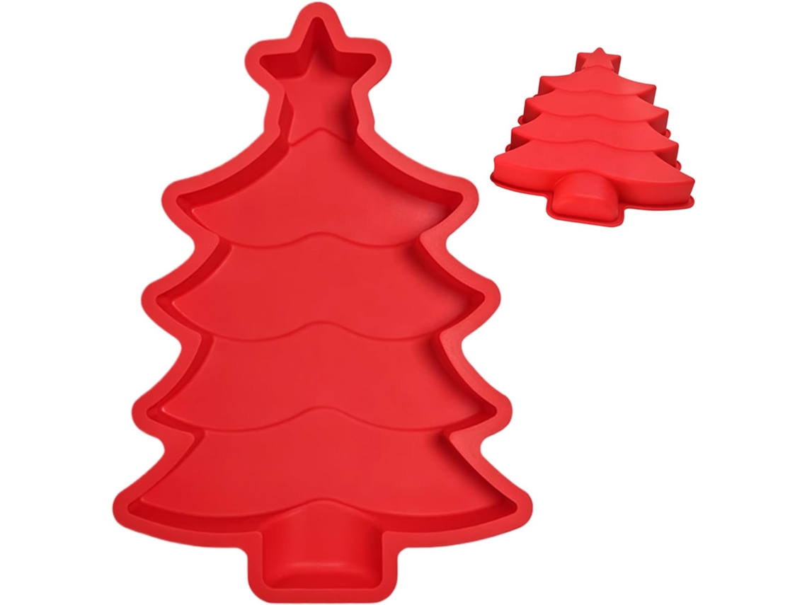 Forma De Bolo Em Formato De Árvore De Natal Para Doces E Chocolates.