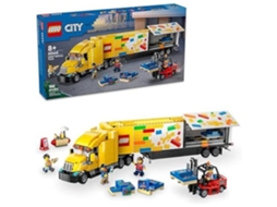 Caminhão de Entrega - LEGO - 60440 - Amarelo - 1061 peças - Para montar você mesmo