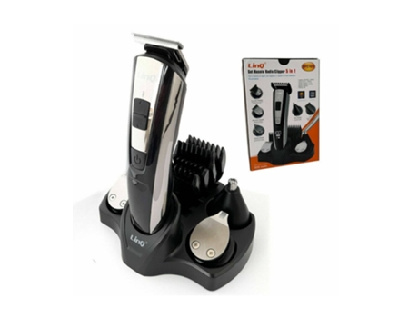 Conjunto de barbear recarregável 5 em 1 aparador de barba e cabelo Rfc1611