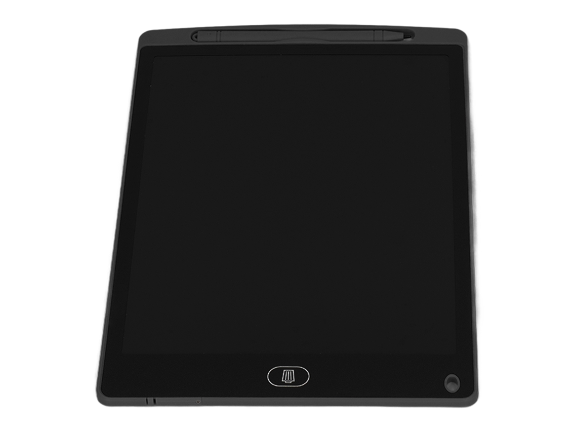 Primerox tabela de Escrita Lcd 12in Digital para Crianças, Quadro de Desenho Colorido Space Black