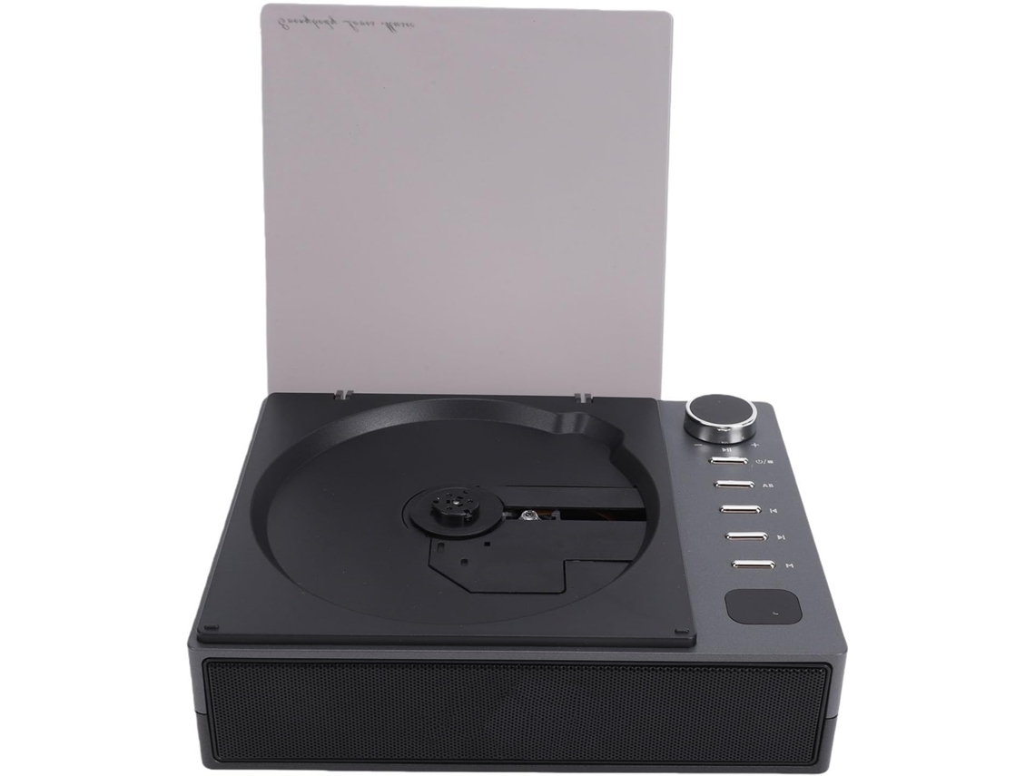 Leitor Cd Portátil Ccylez Com Bluetooth 5.1, Rádio Fm, Som Surround Estéreo, Entrada De Áudio Usb E Saída