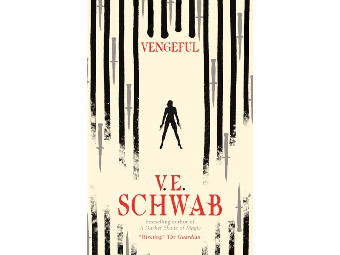 Livro Vengeful de V E Schwab (Inglês)
