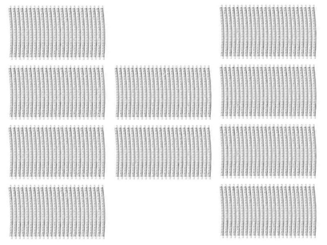 Peça Guitarra Trastes Pack De 10 Metal Prateado