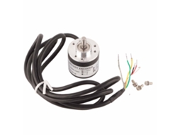Encoder Incremental Abz 3-fase Eixo Sólido 6mm Redutor Motor Equipamento Dc5-24v Industrial