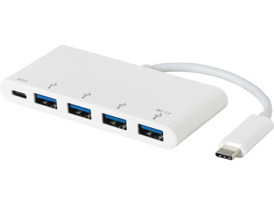 Hub ESTUFF ES623007WH (USB-C - USB 3.0)