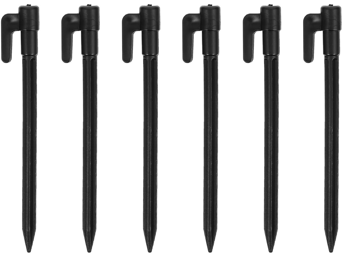 Estacas Plásticas Para Camping Barraca, Para Camping E Trilhas