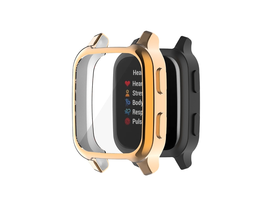 Lurelia Caixa De Relógio Garmin Venu Sq Em Ouro Rosa