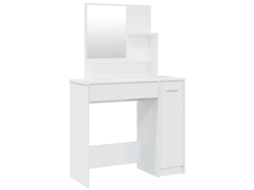 Dressing Table, Dressing Tables Vidaxl Branco Madeira Processada (n/a)