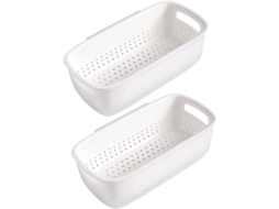 Cesto Para Legumes Em Malha Fina - O Design De Dupla Camada Permite O Armazenamento E A Limpeza Eficientes Dos