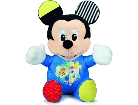 Peluche com Som Baby Mickey  (ES) (17 x 28 x 11 cm)