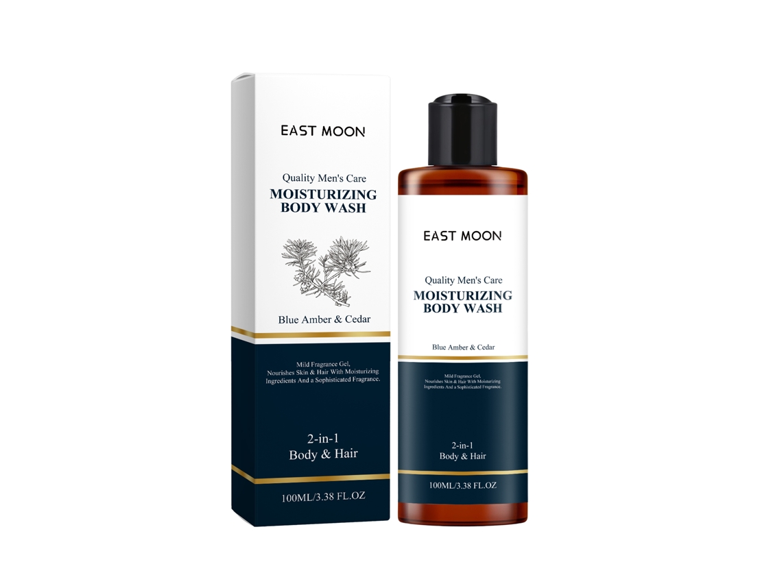 Gel Banho Masculino Âmbar Azul Cedro