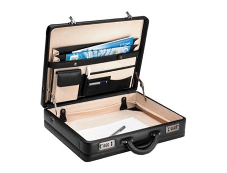 Pasta de D&N Pasta Diplomata Attache 2632 Preta