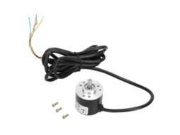 Encoder Rotativo 6mm 5-26v Sinal Ab 2m Cabo Brodeira
