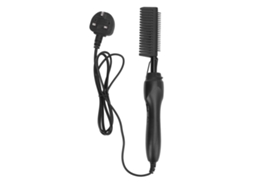 Pente Elétrico Quente Para Alisar E Ondular Cabelo Seco/úmido Ajustável 100-240v Com Plugue Gb