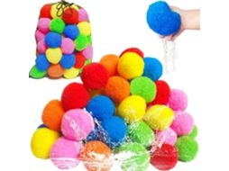 Brinquedo De Algodão Para Piscina Infantil 5 Cm, Ideal Guerra Água Na Praia Ou Piscina. -aquaforge