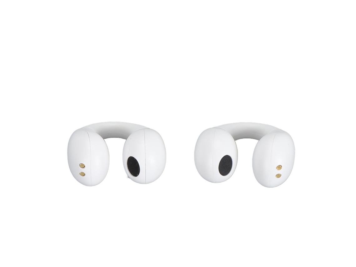 Fones De Ouvido Clip On Sem Fio Bluetooth 5.3 Ipx5 À Prova D'água Para Corrida Fitness Branco