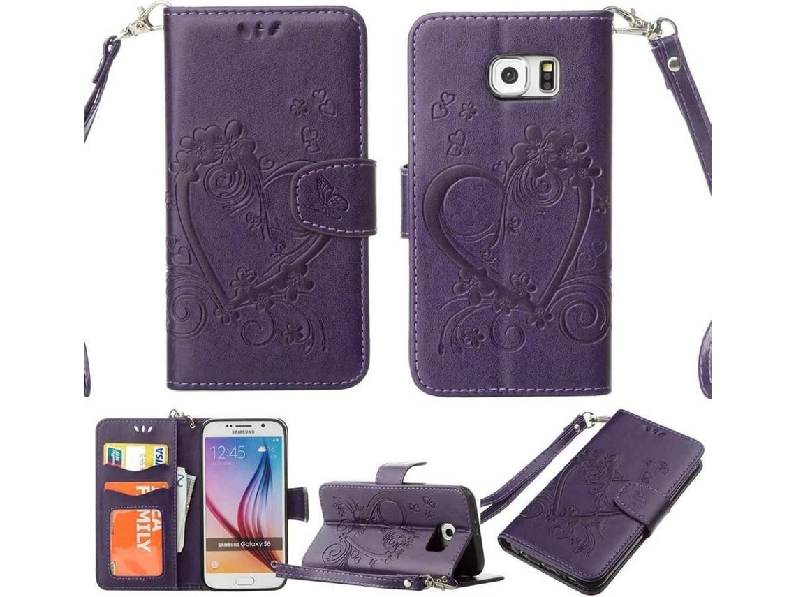 Capa Samsung Galaxy S6 HONGWE. Roxo