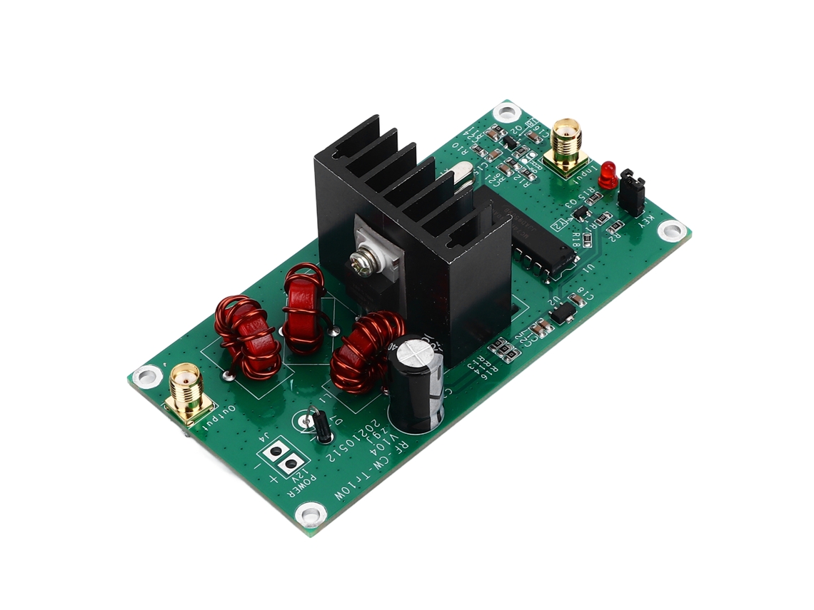 Laxiscreed Amplificador De Energia Sem Fios 10w 13.56mhz Para Transmissão Cw E Alimentação Sem Fios