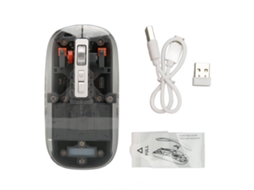 Rato Bluetooth Sem Fio Recarregável Silencioso LAXISCREED