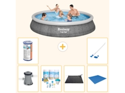 Bestway Piscina Bestway Fast Set Redonda - 396x84 Cm - 7-peças S22028
