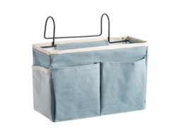 Bolsa de armazenamento de cabeceira, organizador suspenso, caixa de cama para camas de quarto, cama Slowmoose