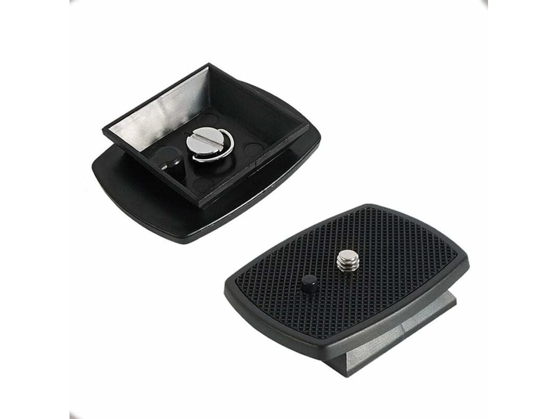 Cabeças de tripé com placa de liberação rápida de plástico de alta qualidade para Sony VCT D680RM VCT D680RM VCT R640 e mais modelos Slowmoose