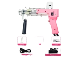 Conjunto De Pistola De Tufting, Pistola Elétrica De Tufting, Pistola De Tufting De 7 A 21 Mm,rosa Oem