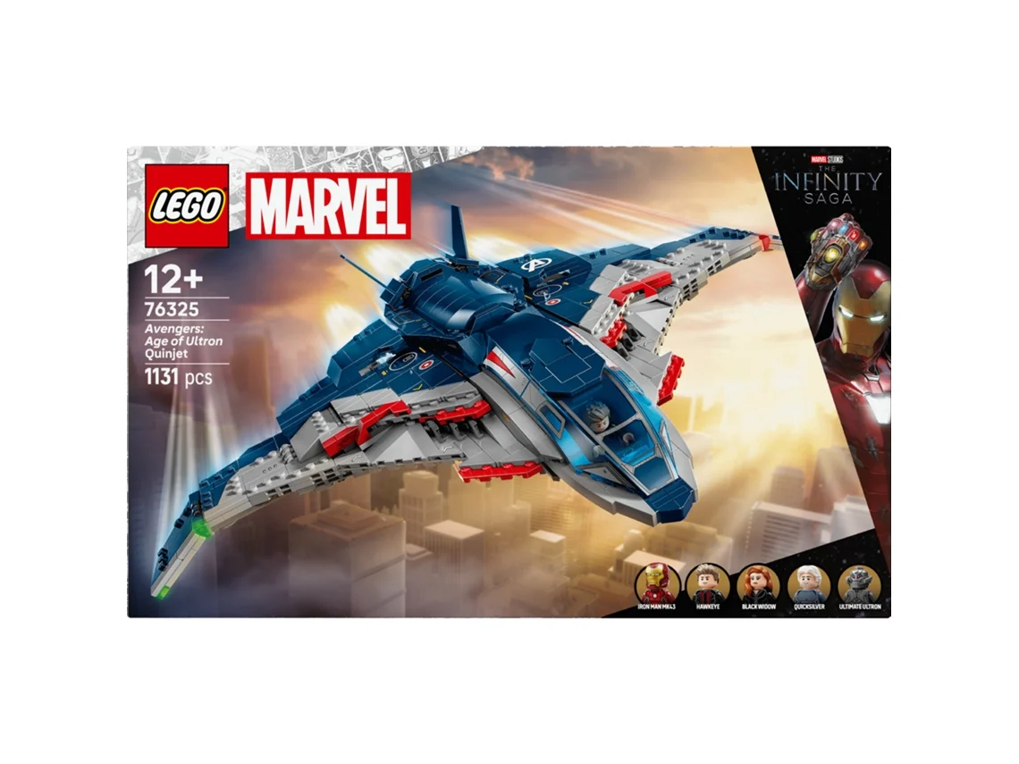 LEGO Marvel: Quinjet De Vingadores: Era De Ultron - 76325
