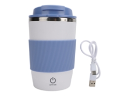 Caneca de Café Recarregável 350ml LAXISCREED, Automática e Mistura Automática, Azul
