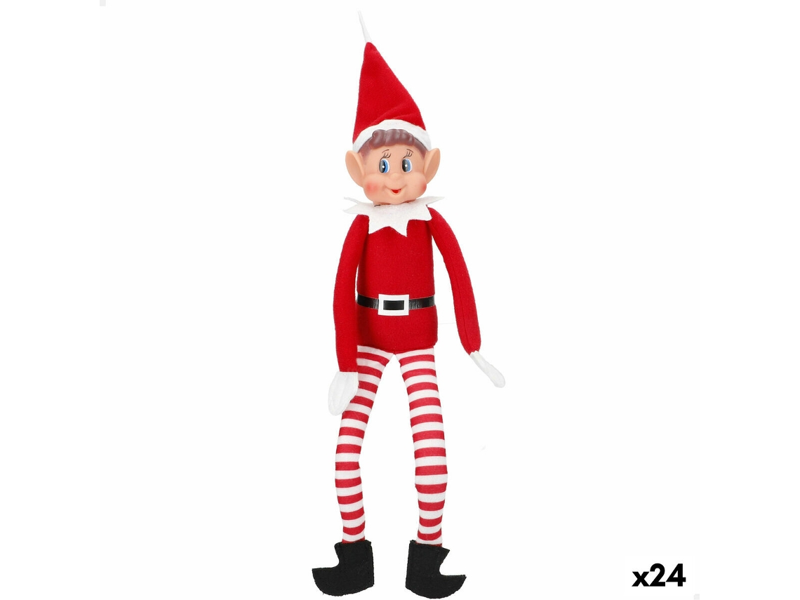 Elfo Travesso Elves Behavin Badly Elfie (vermelho Felpa 9 Anos 24 Peças)