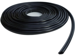 Fita protetora de PVC Preta para portas de carro, 10m, fácil de instalar.