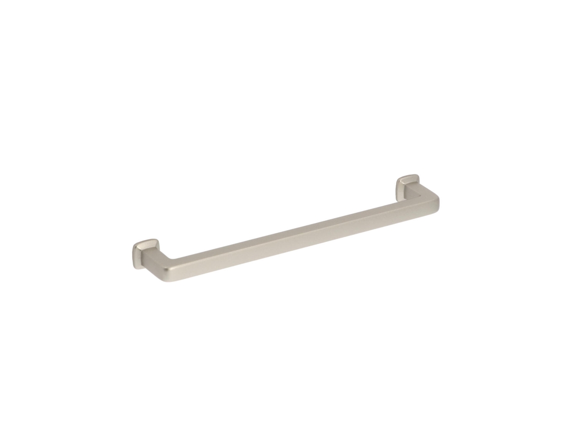 Puxador para Mobiliário Zamac Distância Central 160mm Alucover Platina Conjunto de 25 HARDWAREXCHANGE